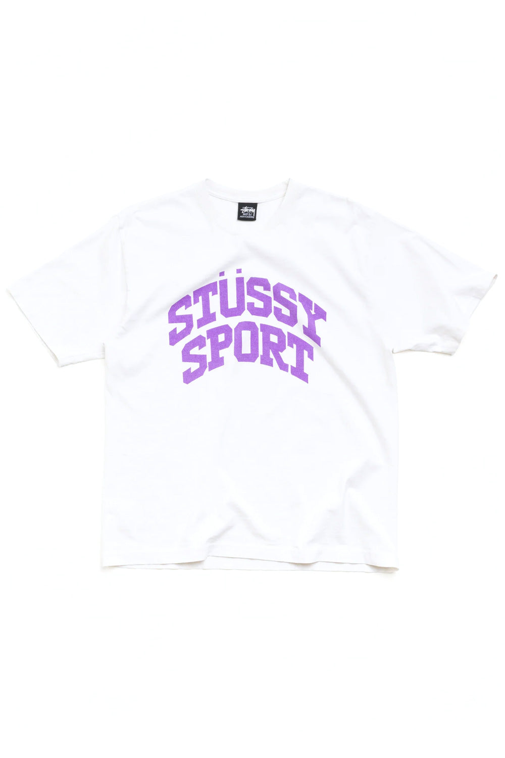 Stüssy Block Sport T-Shirt White