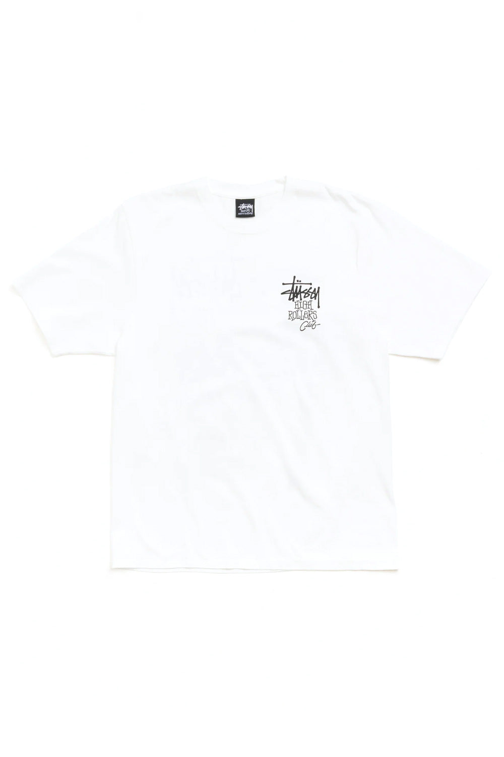 Stüssy High Rollers Pig. Dyed T-Shirt Natural