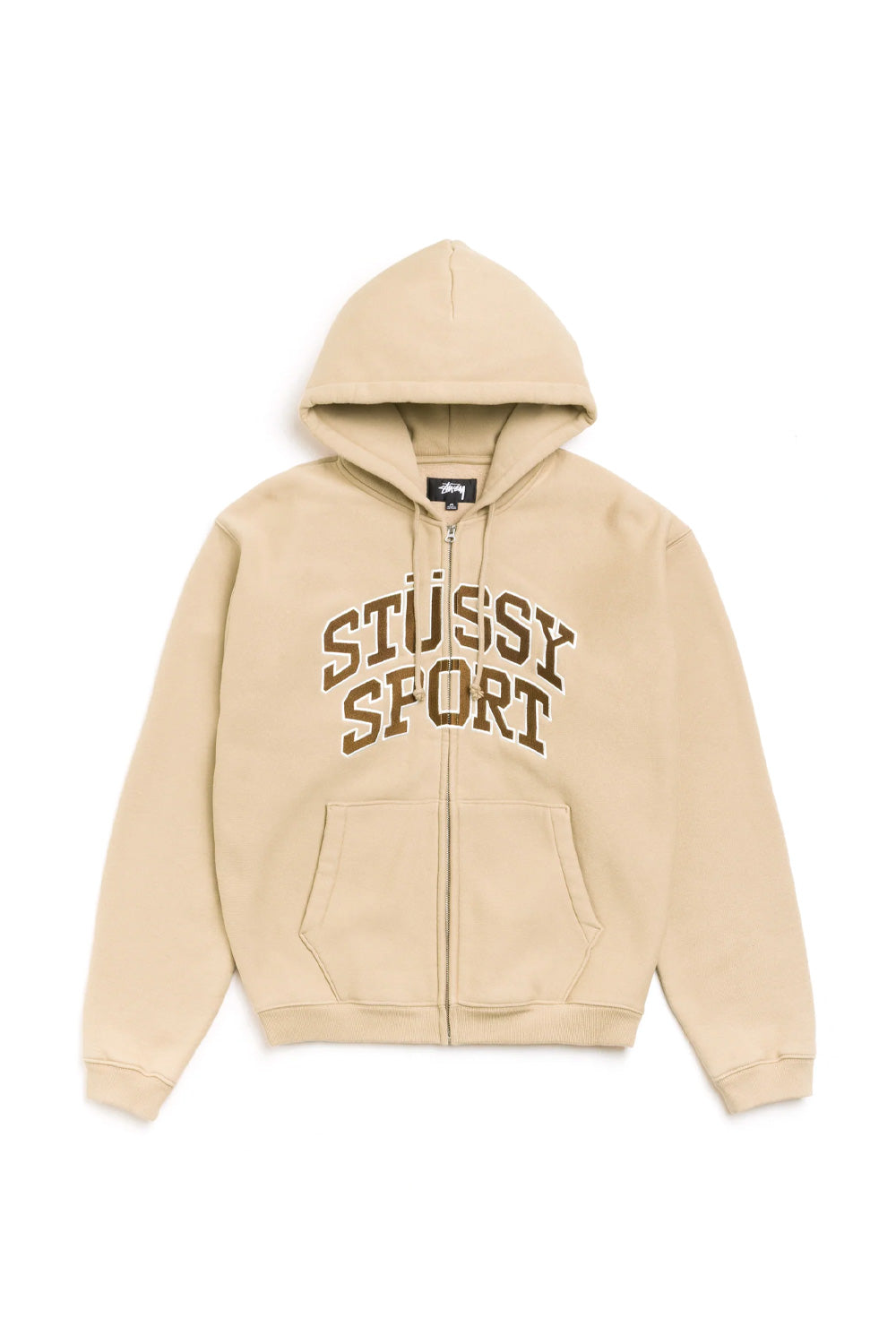 Stüssy Sport Zip Hood Tan