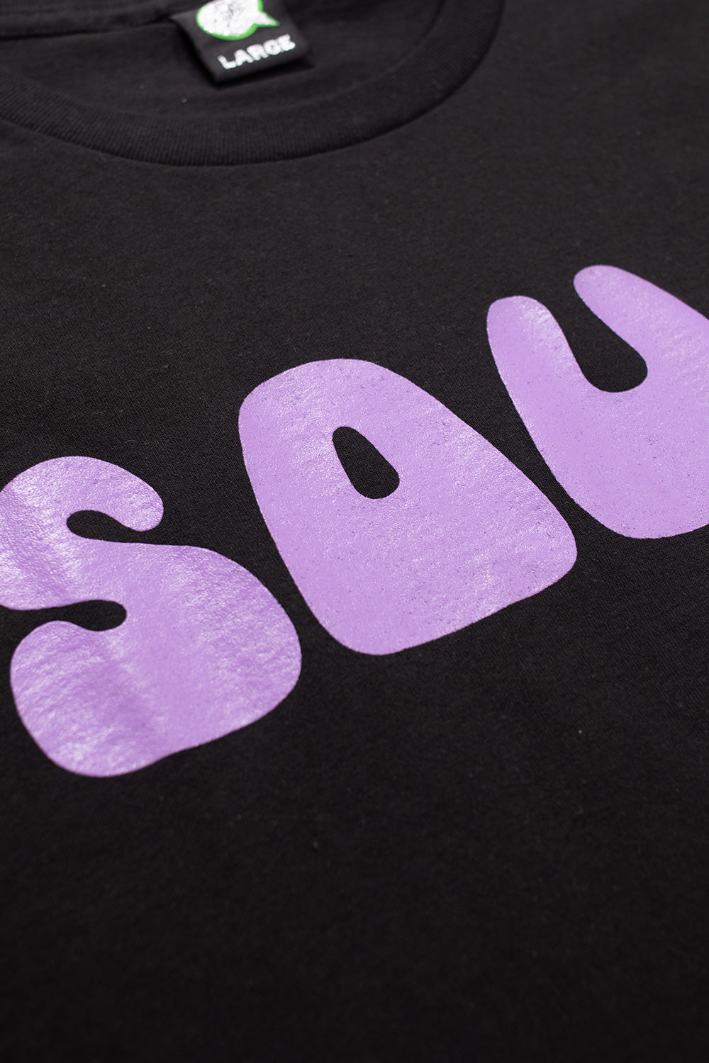 Violet! Soul T-Shirt Black – Lässiges T-Shirt in Schwarz mit markantem "Soul" Design für einen coolen, urbanen Style