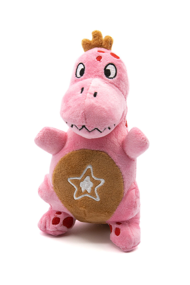 Star Team By Kyota Umeki Pink Dinosaur Stuffed Animal - BONKERS